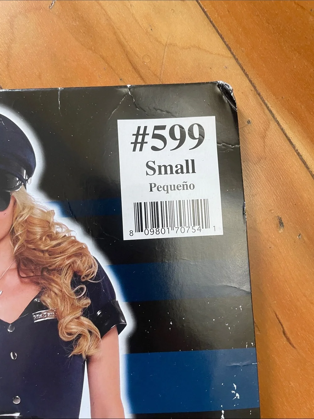 Adult Navy Police Officer Costume with Accessories